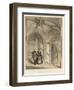 Staircase, Burleigh, Northamptonshire-Joseph Nash-Framed Giclee Print