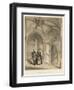 Staircase, Burleigh, Northamptonshire-Joseph Nash-Framed Giclee Print