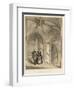 Staircase, Burleigh, Northamptonshire-Joseph Nash-Framed Giclee Print