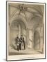 Staircase, Burleigh, Northamptonshire-Joseph Nash-Mounted Giclee Print