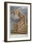 Staircase in a House on Whitecross Street, London, 1871-Charles James Richardson-Framed Giclee Print