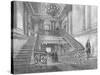 Staircase in Northumberland House, 1897-null-Stretched Canvas