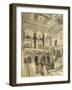 Staircase Inside Budapest Opera House, Hungary 19th Century-null-Framed Giclee Print