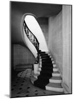 Staircase Inside Mansion Named Carolands, Built by Mrs. Harriet Pullman Carolan Schermerhorn-Nat Farbman-Mounted Photographic Print