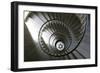 Staircase Inside Tower of a Lighthouse Built in 1854, Isle De Re-LatitudeStock-Framed Photographic Print