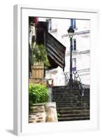 Staircase Montmartre II-Philippe Hugonnard-Framed Giclee Print