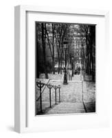 Staircase Montmartre - Paris - France-Philippe Hugonnard-Framed Premium Photographic Print