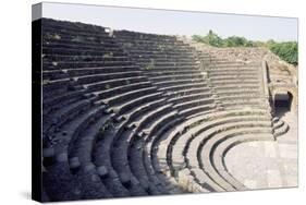 Staircase, Odeon Theatre, Pompeii-null-Stretched Canvas