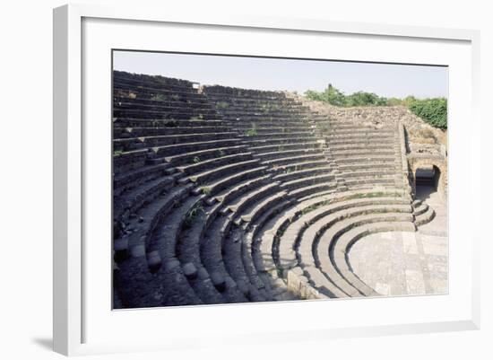 Staircase, Odeon Theatre, Pompeii-null-Framed Photographic Print