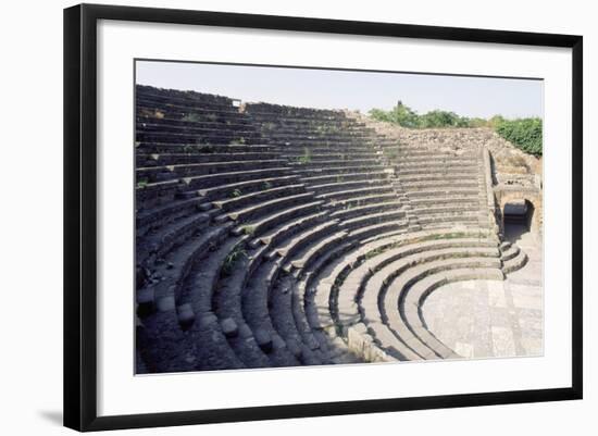 Staircase, Odeon Theatre, Pompeii-null-Framed Photographic Print