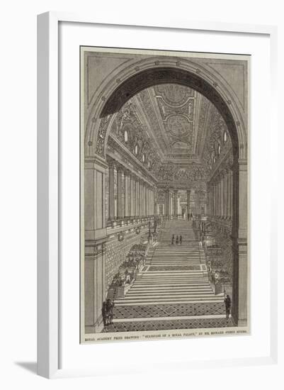Staircase of a Royal Palace-Richard Phene Spiers-Framed Giclee Print