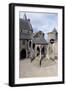 Staircase of City Hall and Madeleine Tower, View of the Castle of Vitre, Brittany, France-null-Framed Giclee Print
