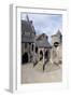 Staircase of City Hall and Madeleine Tower, View of the Castle of Vitre, Brittany, France-null-Framed Giclee Print