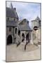 Staircase of City Hall and Madeleine Tower, View of the Castle of Vitre, Brittany, France-null-Mounted Giclee Print