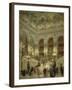 Staircase of Paris Opera, 1877-Louis Beroud-Framed Giclee Print