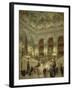 Staircase of Paris Opera, 1877-Louis Beroud-Framed Giclee Print