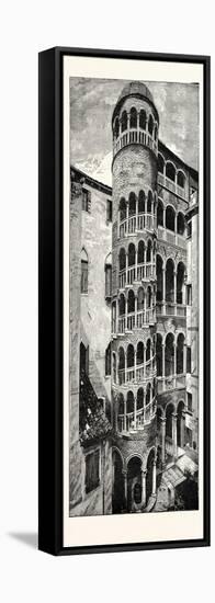 Staircase of the Fifteenth Century: Contarini Palace Venice-null-Framed Stretched Canvas