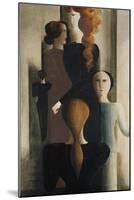 Staircase of Women, 1925-Oskar Schlemmer-Mounted Giclee Print