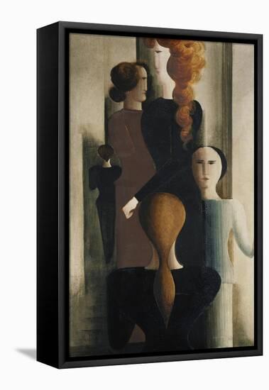 Staircase of Women, 1925-Oskar Schlemmer-Framed Stretched Canvas