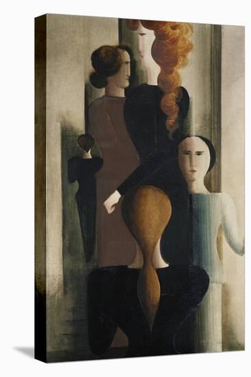 Staircase of Women, 1925-Oskar Schlemmer-Stretched Canvas