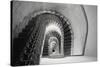 Staircase Perspective-George Oze-Stretched Canvas