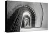 Staircase Perspective-George Oze-Stretched Canvas