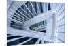 Staircase, Reykjavik Library, Reykjavik, Iceland-null-Mounted Photographic Print