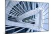 Staircase, Reykjavik Library, Reykjavik, Iceland-null-Mounted Photographic Print