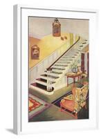 Staircase-null-Framed Art Print