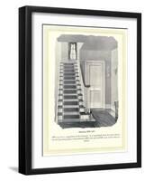 Staircase-null-Framed Art Print