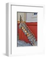 Stairs Coquille River Lighthouse, Bullards Oregon State Park, Oregon-Darrell Gulin-Framed Photographic Print