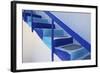 Stairs, Folegandros, Cyclades, Greece-Katja Kreder-Framed Photographic Print