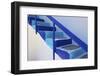 Stairs, Folegandros, Cyclades, Greece-Katja Kreder-Framed Photographic Print