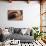 Stairs, France-Panoramic Images-Framed Stretched Canvas displayed on a wall