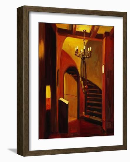 Stairs in Florence-Pam Ingalls-Framed Giclee Print