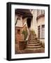 Stairs Leading into a Building, Berkeley, California, USA-Tom Haseltine-Framed Photographic Print