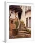 Stairs Leading into a Building, Berkeley, California, USA-Tom Haseltine-Framed Photographic Print