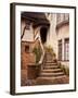 Stairs Leading into a Building, Berkeley, California, USA-Tom Haseltine-Framed Photographic Print