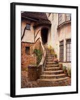 Stairs Leading into a Building, Berkeley, California, USA-Tom Haseltine-Framed Photographic Print