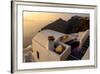 Stairs Leading to a Hotel, Santorini, Greece-Fran?oise Gaujour-Framed Photographic Print