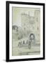 Stairs Leading to S. Pietro in Vincoli-Edward Lear-Framed Giclee Print