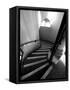 Stairs Mono-John Gusky-Framed Stretched Canvas