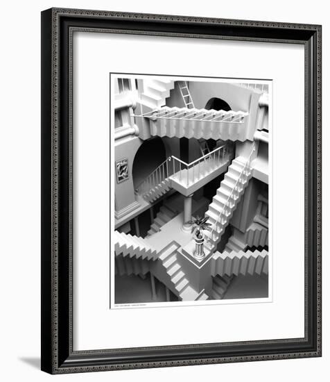 Stairs Series One-null-Framed Art Print