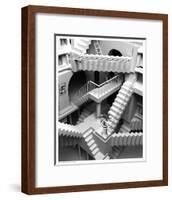 Stairs Series One-null-Framed Art Print