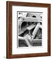 Stairs Series One-null-Framed Art Print