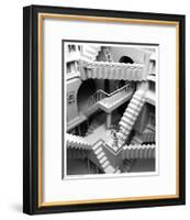 Stairs Series One-null-Framed Art Print