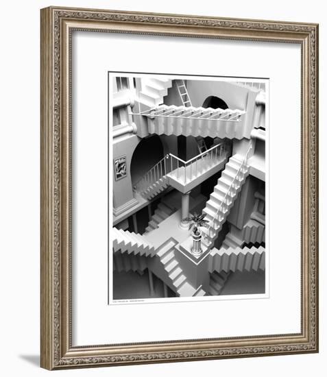 Stairs Series One-null-Framed Art Print