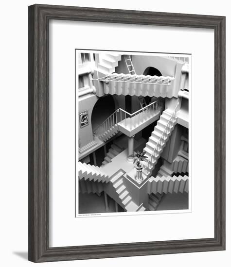 Stairs Series One-null-Framed Art Print