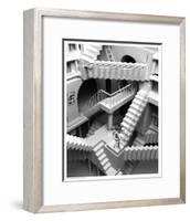 Stairs Series One-null-Framed Art Print