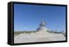 Stairs to Genghis Khan Statue Complex, Erdene, Tov province, Mongolia, Central Asia, Asia-Francesco Vaninetti-Framed Stretched Canvas